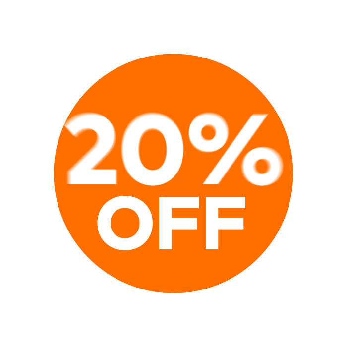 20% persent spring Sale