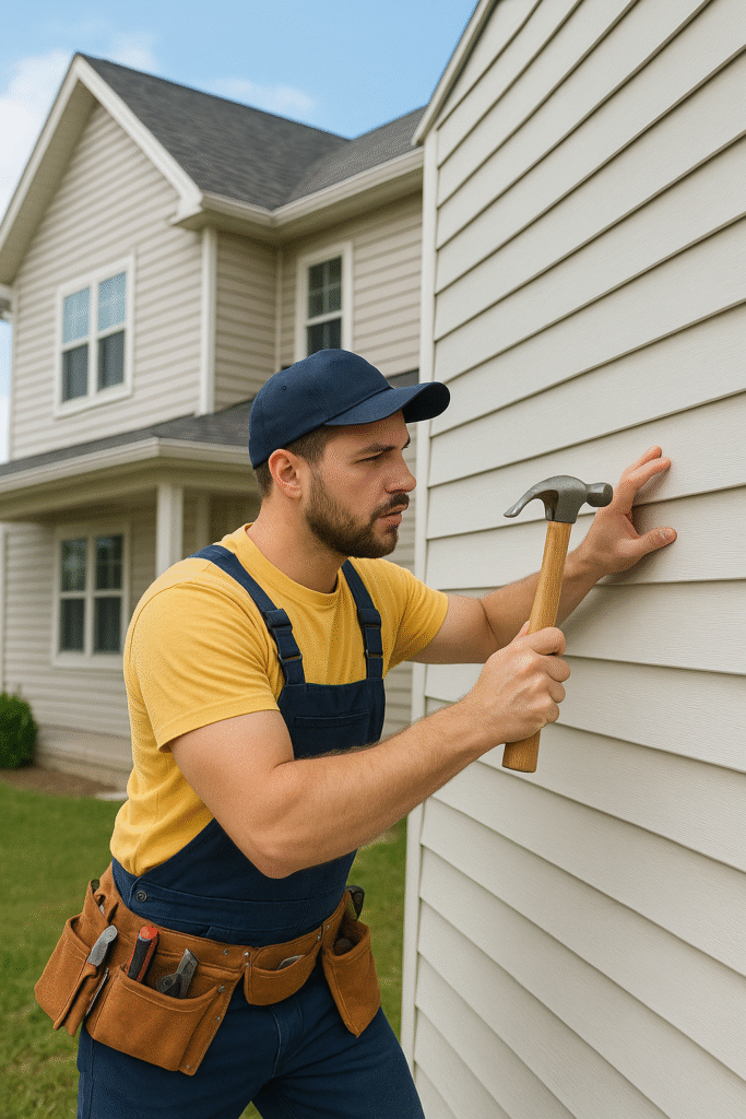 Dazed and confused guy doing honey-do list